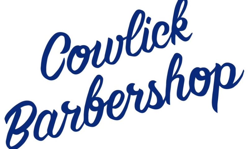 Cowlick Barbershop header image